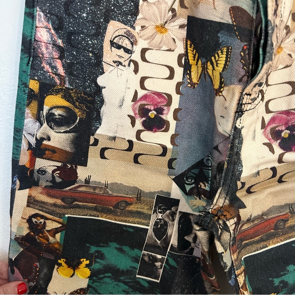 Reformation Printed Patterned Jeans - image 5
